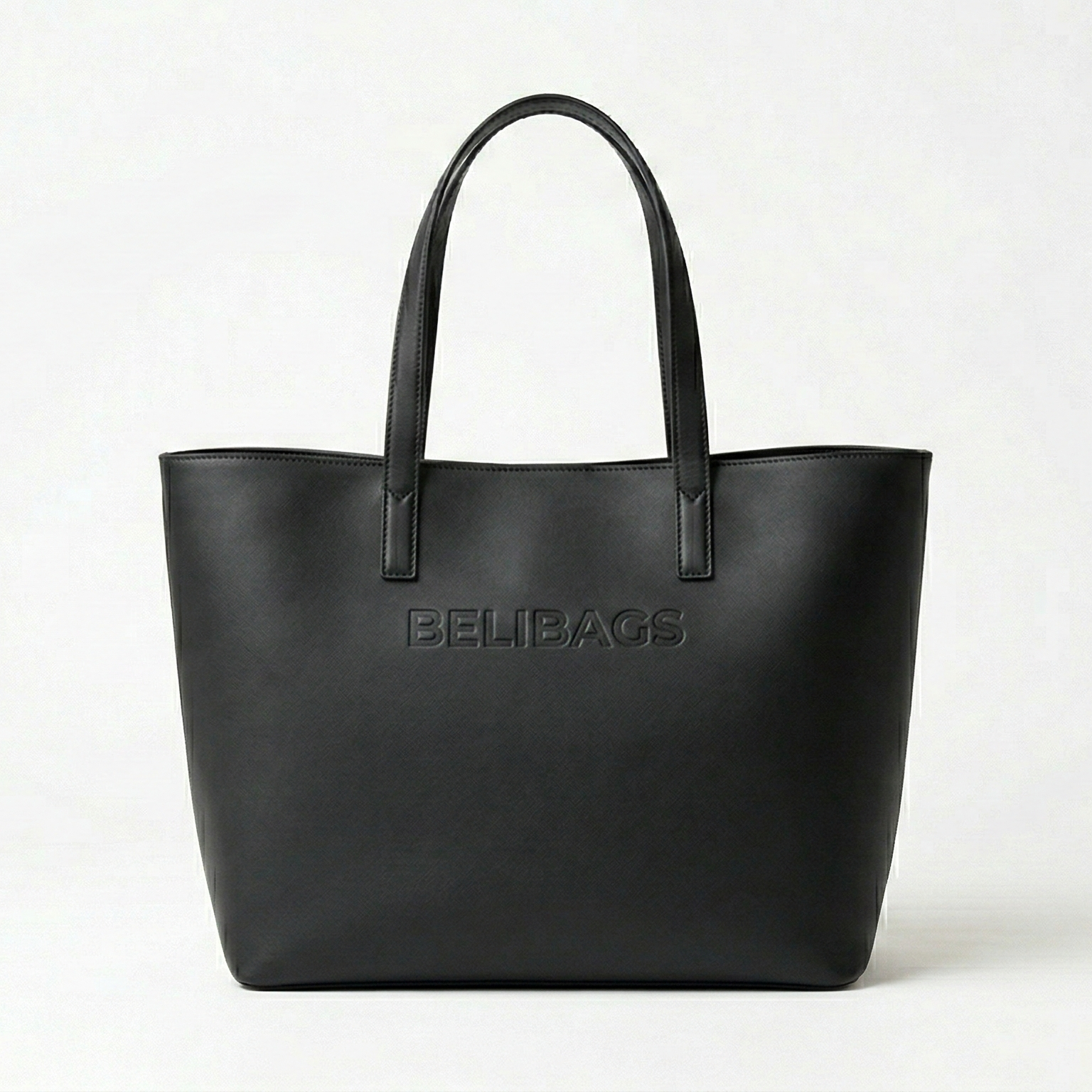 BELIBAGS Elara Saffiano Leather Work Tote