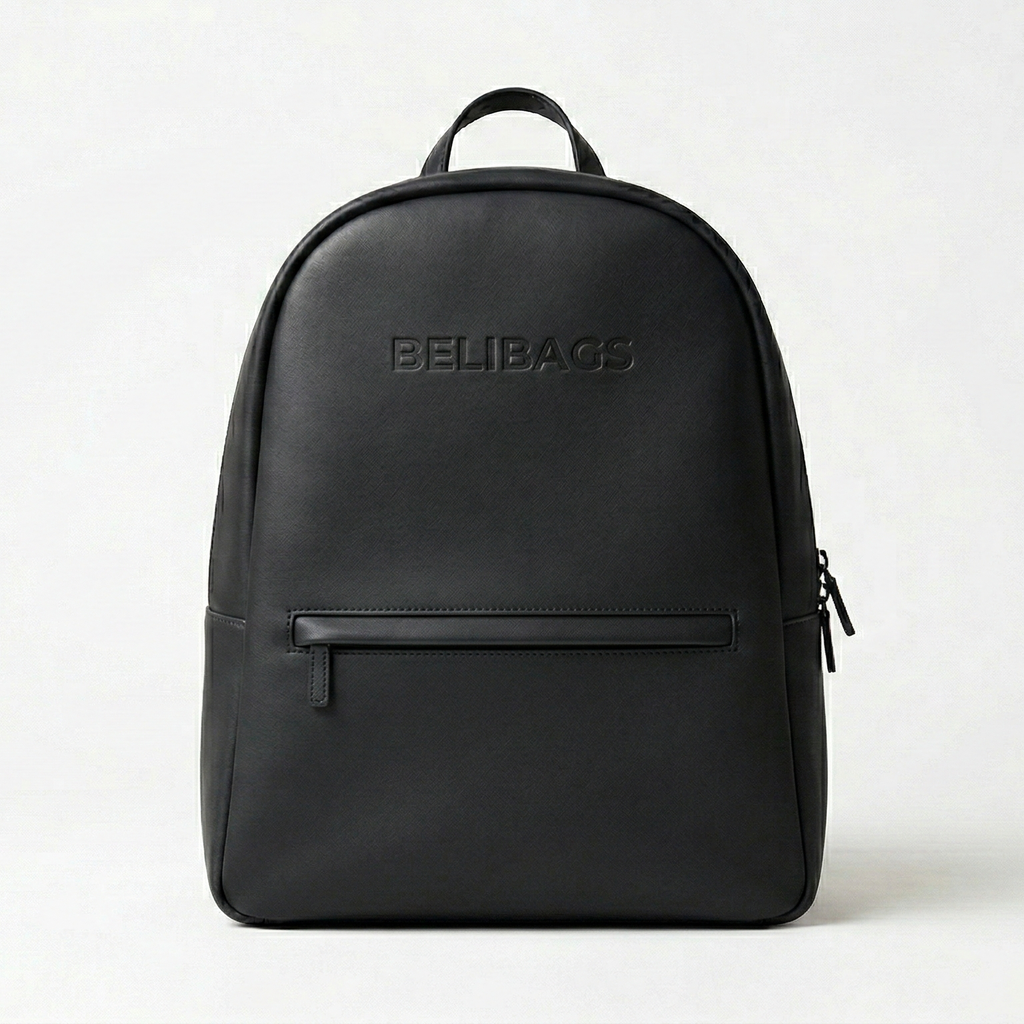 The Elara Obsidian Minimalist Tech Backpack