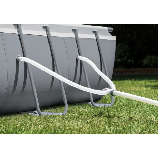 Intex Ultra XTR Rectangular Frame Pool Set 24' x 12' x 52" – Premium Large Above Ground Swimming Pool