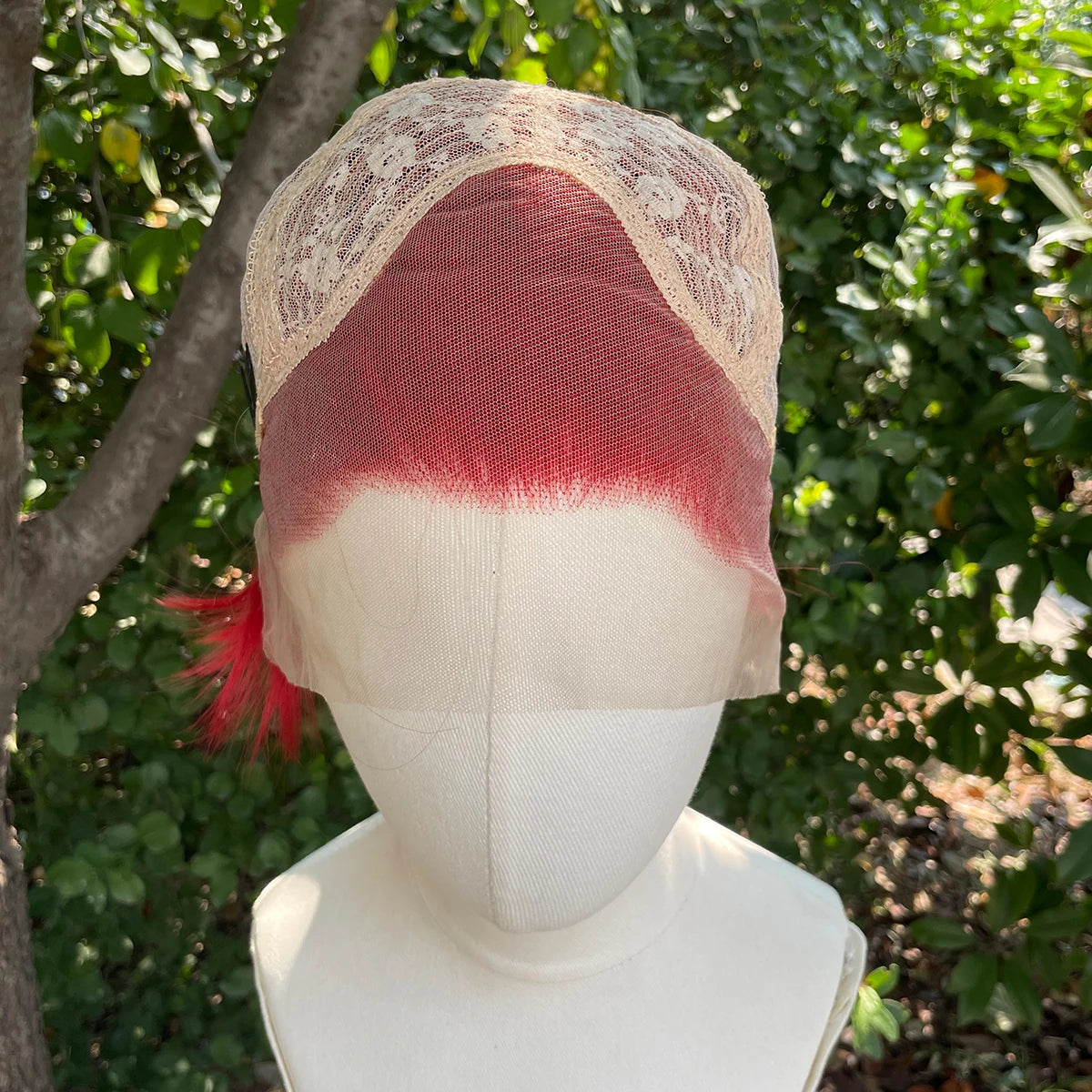 Light Red Short Bob Cut Synthetic Lace Front Wig for Black Women Cosplay 13x4 Lace Front Wigs for Men Free Part 150% Piexie Wigs